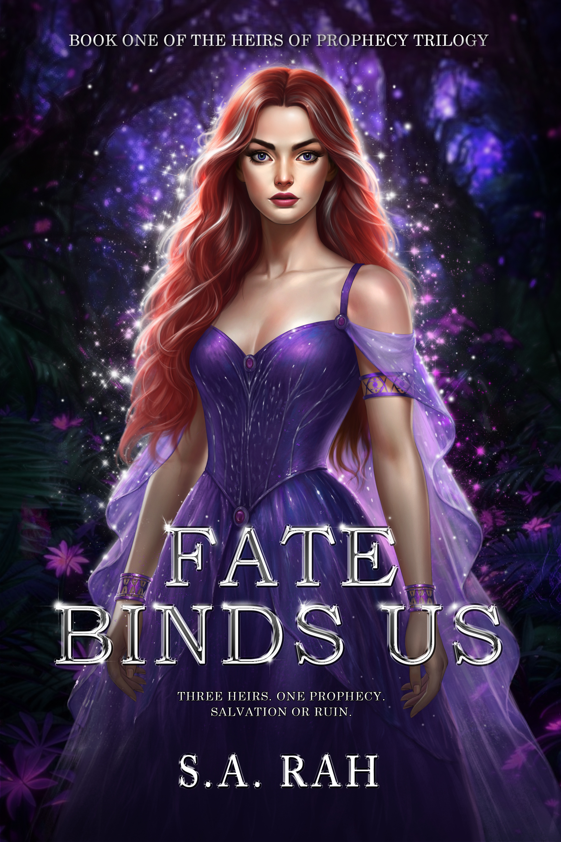 Original cover concept for Fate Binds Us by S.A. Rah.